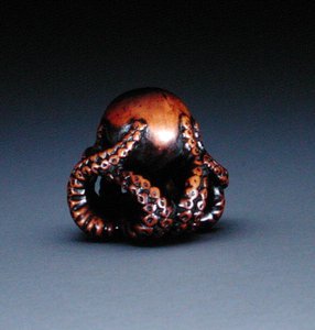 Netsuke depicting an octopus, c.1760-70
